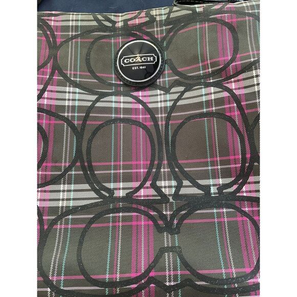 Coach Tartan Plaid Crossbody Bag - Picture 2 of 9